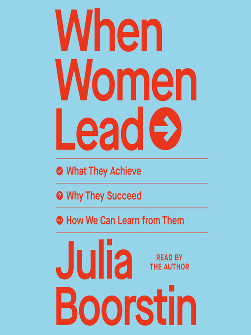 Title details for When Women Lead by Julia Boorstin - Wait list